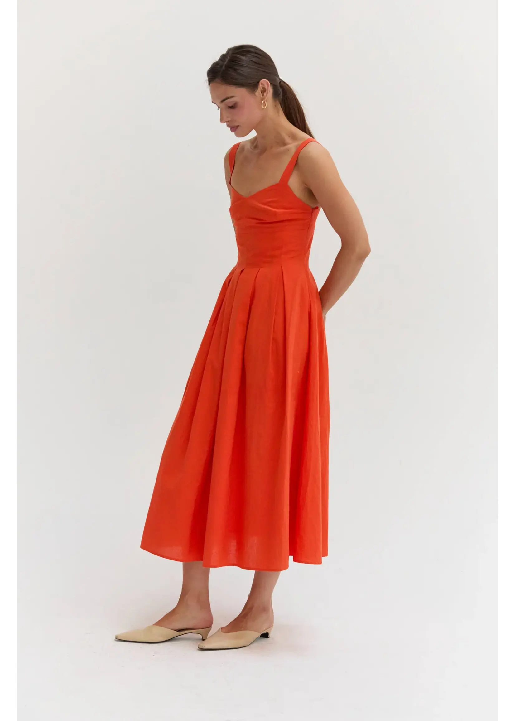 Crescent Valerie Bustier Fit and Flare Dress - CD8650-1