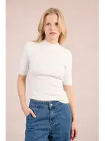 Molly Bracken Short Sleeve Knitted Sweater - E1465EN