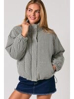 Le Lis Gingham Puffer Jacket - PJ6859