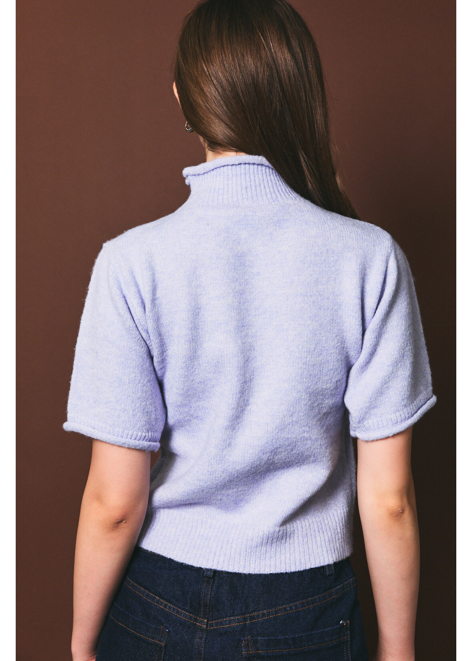 Le Lis Soft Knit Short Sleeve Top - PWT7421