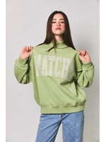 Le Lis Matcha Graphic Mockneck - IT6798-2