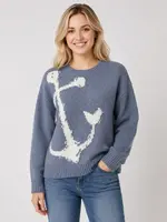 Dreamers Knit Anchor Pullover - CC3431-R