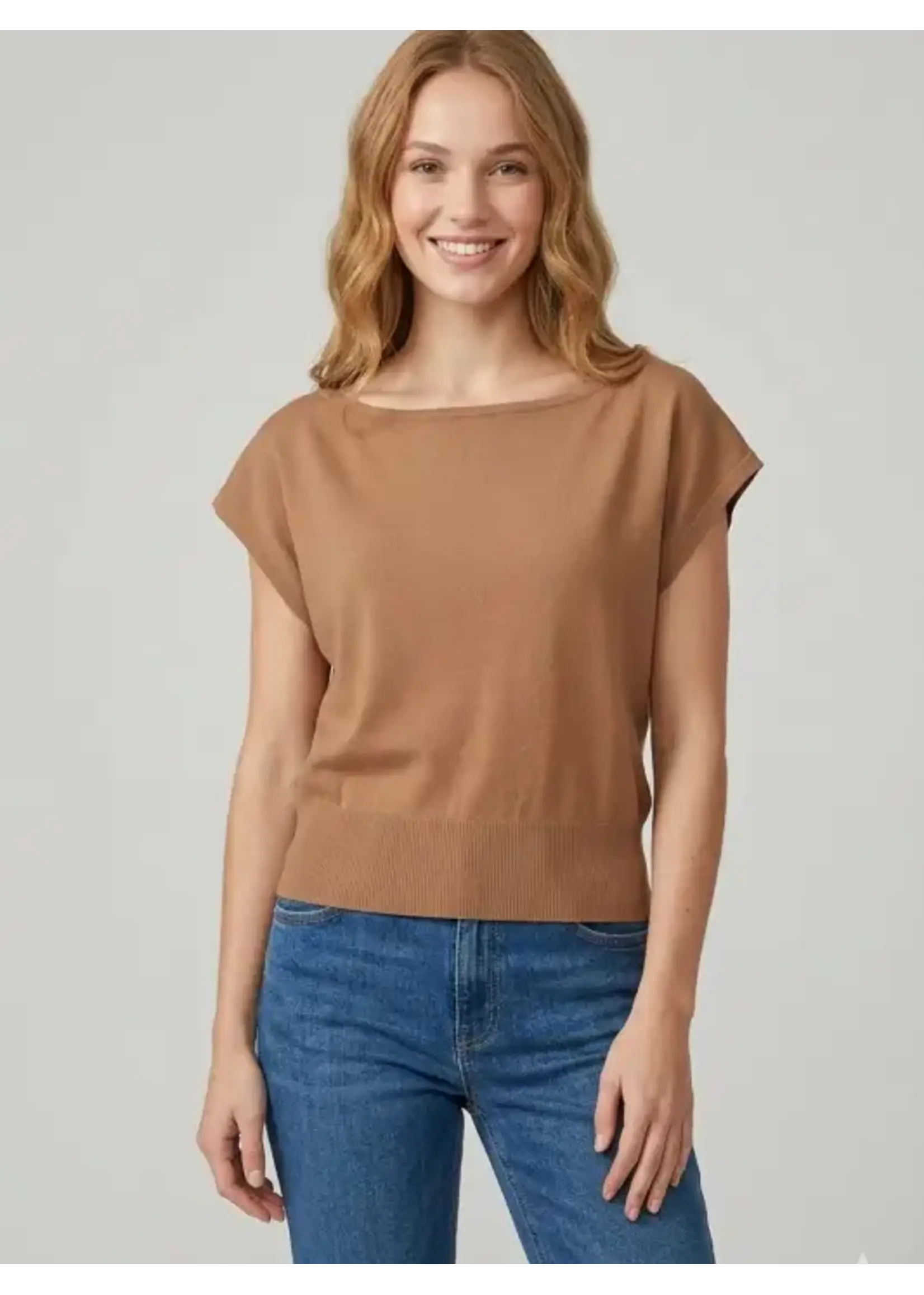 Dreamers Boatneck Knit Sweater - TA0874-B