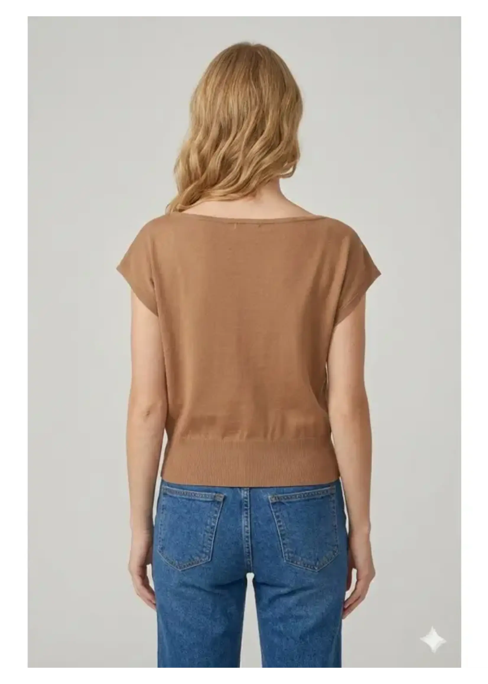 Dreamers Boatneck Knit Sweater - TA0874-B