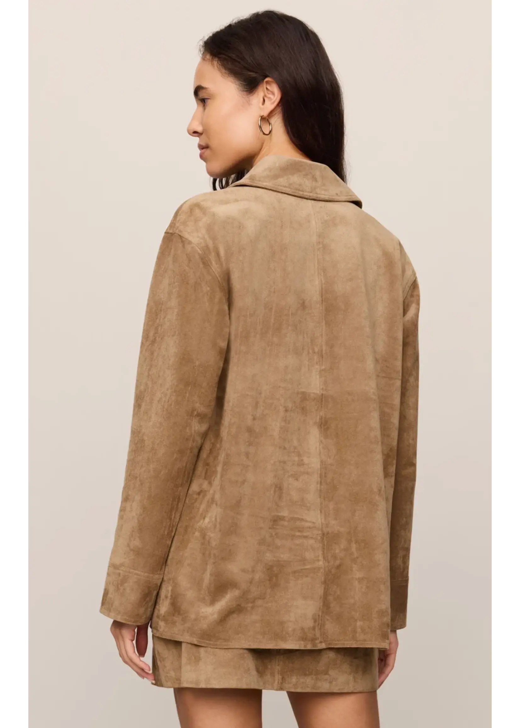 Z Supply Decker Suede Chore Coat - ZJ253341