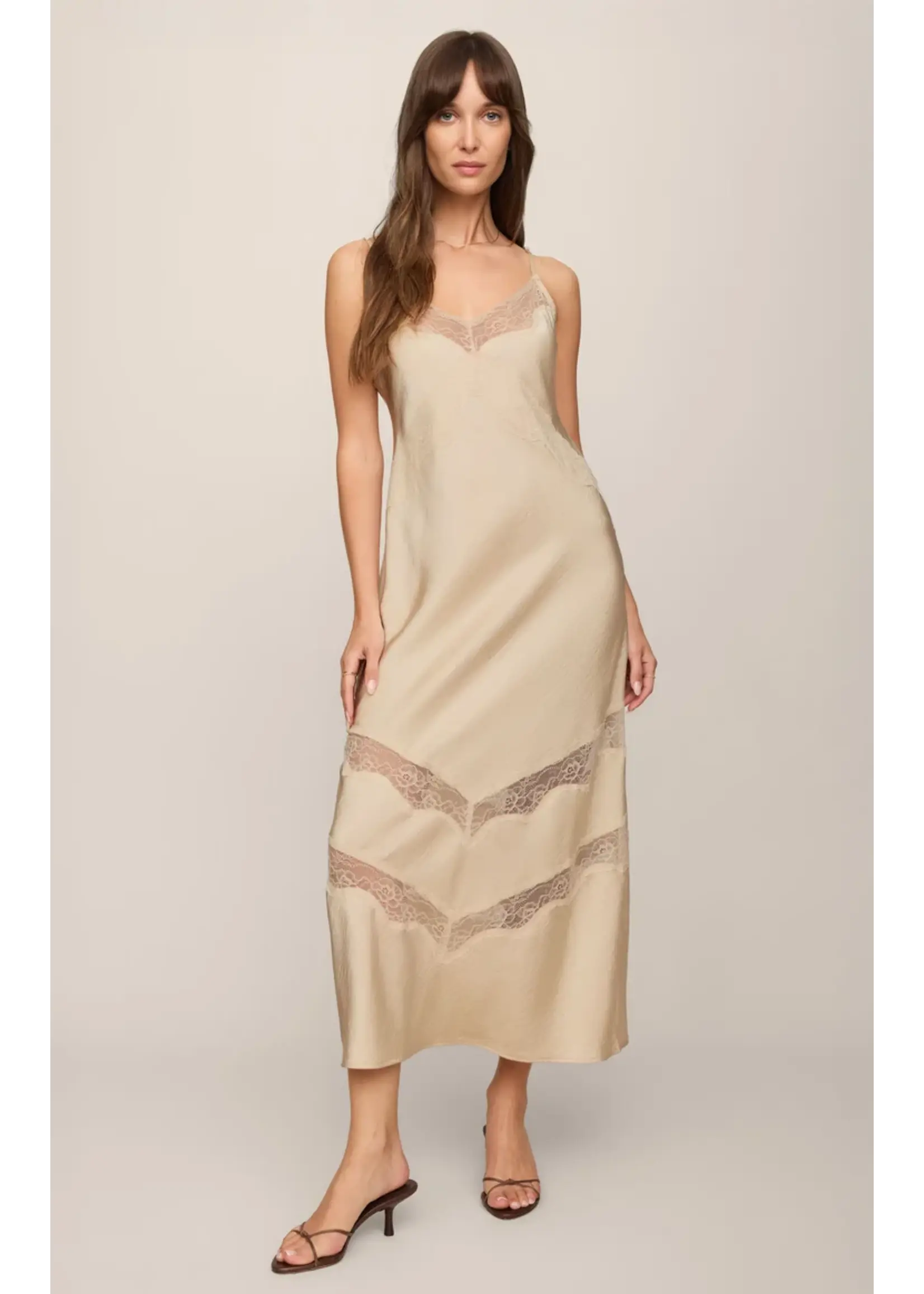 Z Supply Bruna Lace Inset Midi - ZD263345