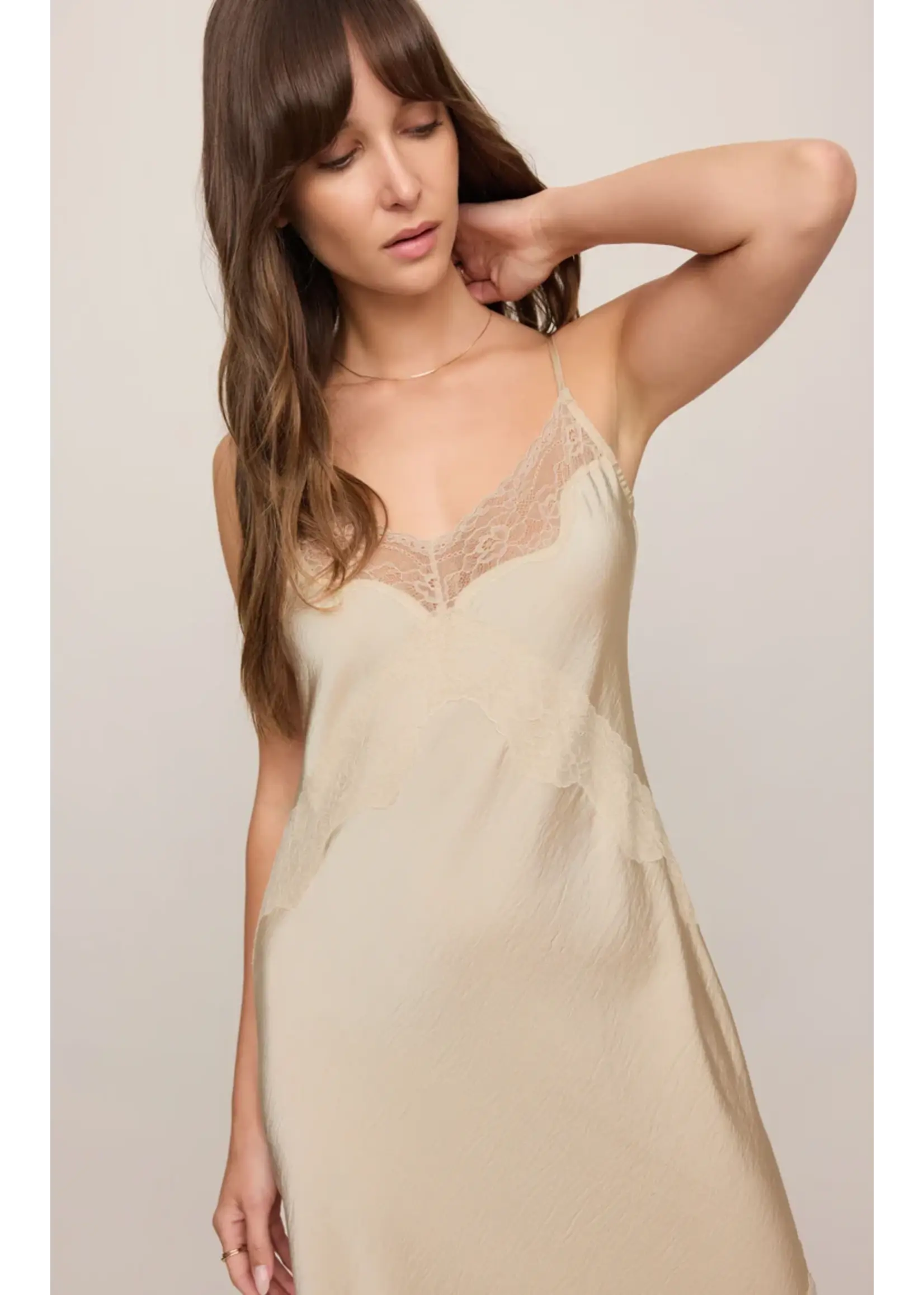Z Supply Bruna Lace Inset Midi - ZD263345