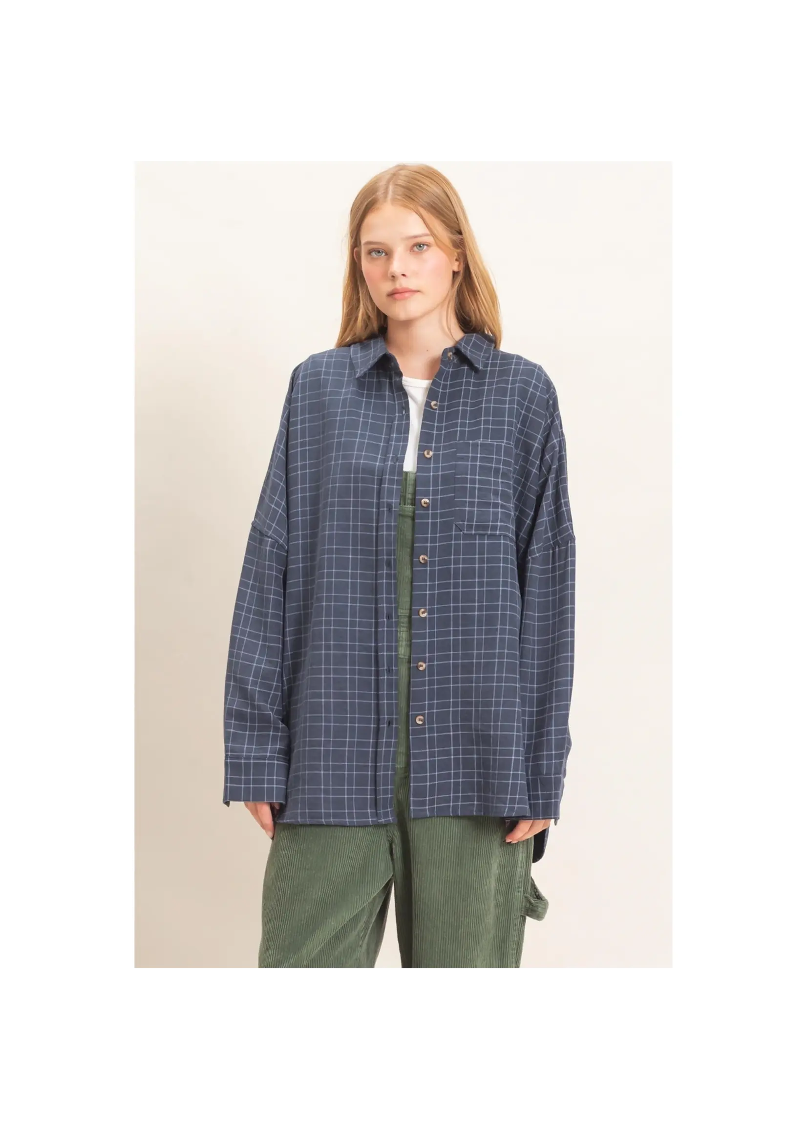HYFVE Plaid Button-Up Shirt - HF26E734