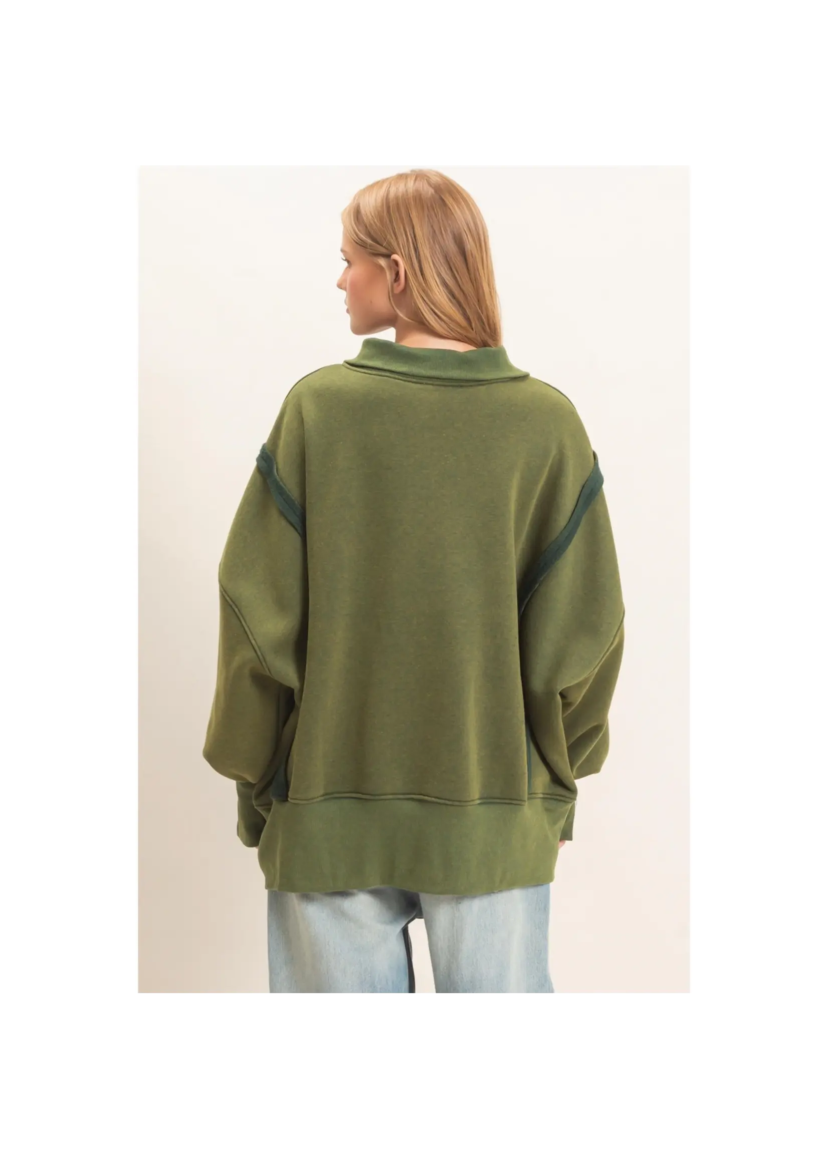 HYFVE Mineral Wash Snap Pullover - HF26F086-D