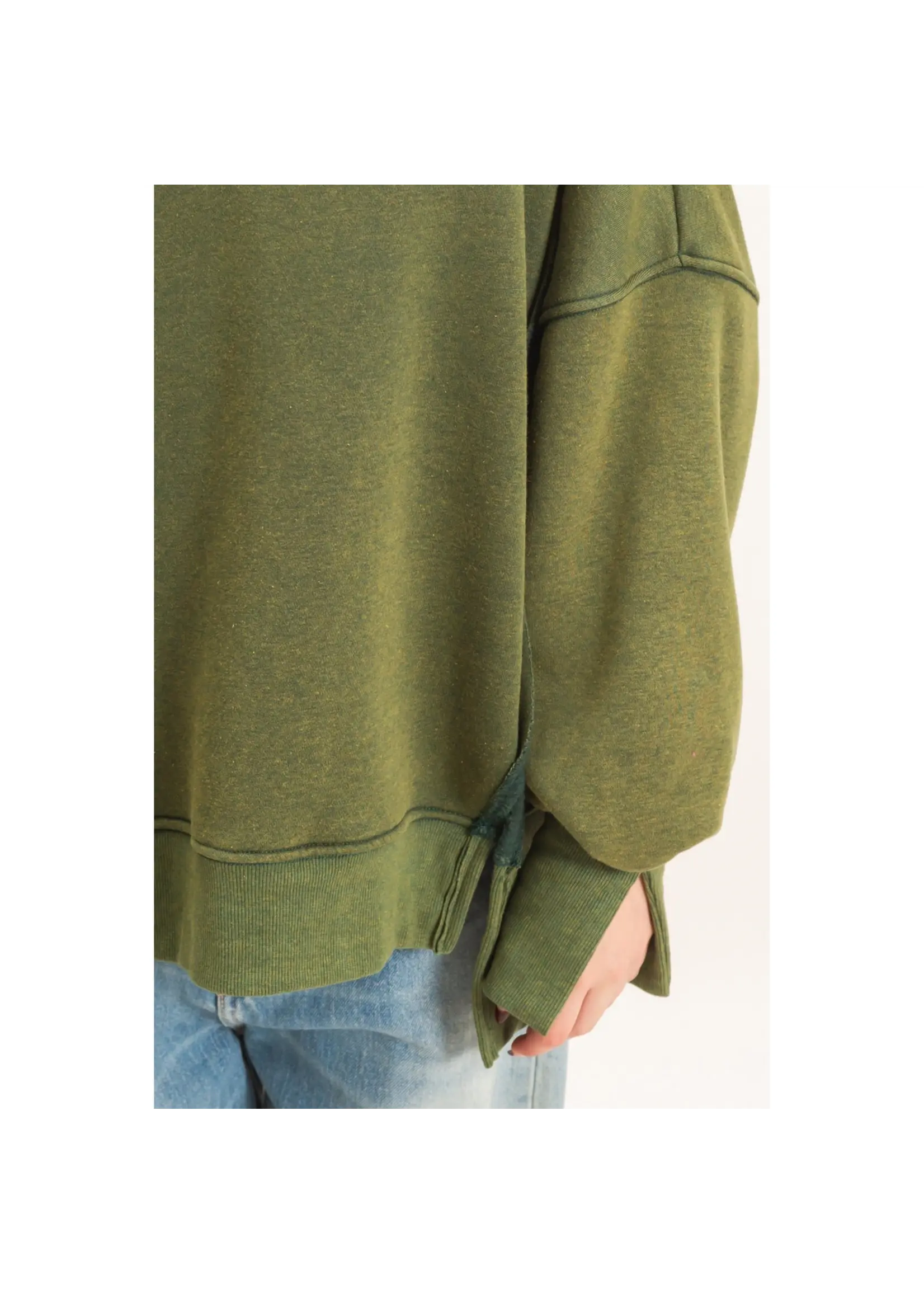 HYFVE Mineral Wash Snap Pullover - HF26F086-D