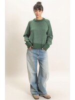 HYFVE Patterned Mock Neck Sweater - DZ26E949