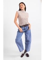 Sadie & Sage Billie Ruched Knit Top - AJ3221