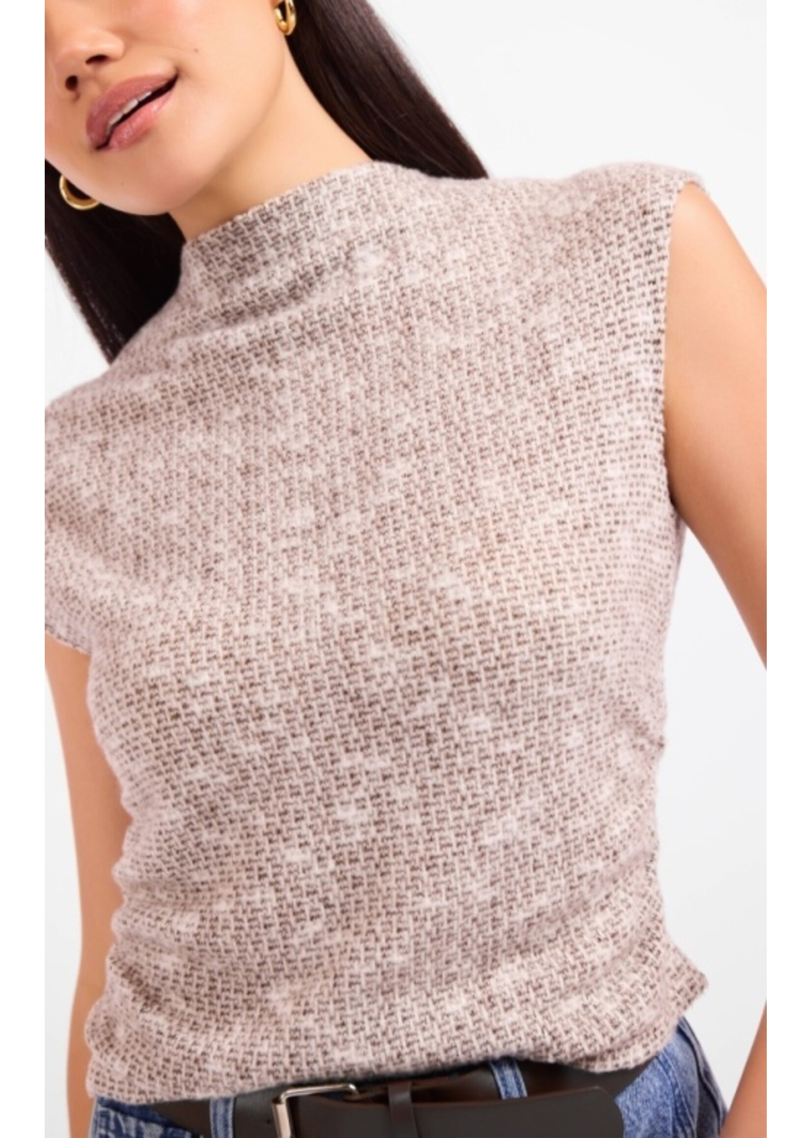 Sadie & Sage Billie Ruched Knit Top - AJ3221