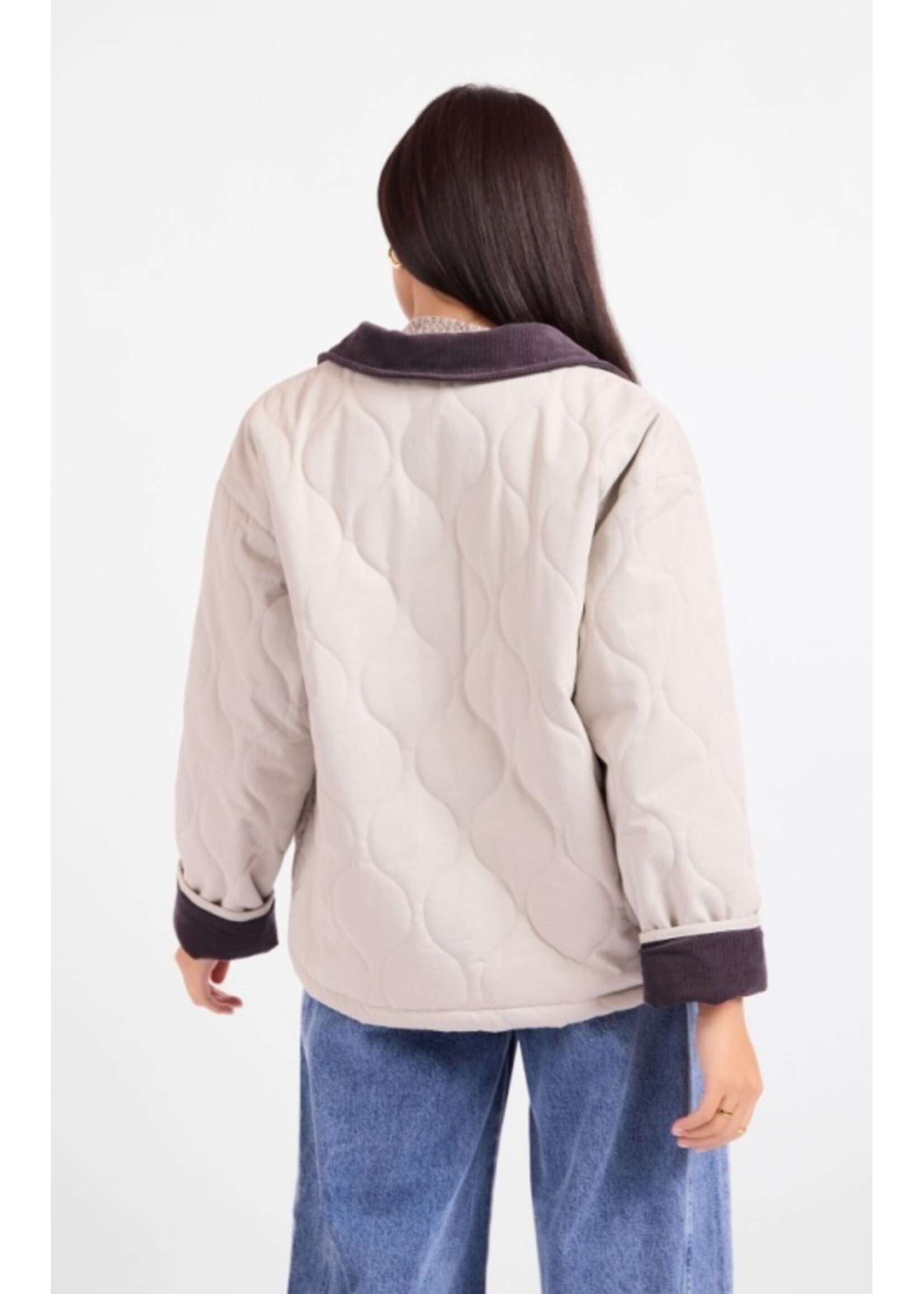 Sadie & Sage Chloe Quilted Barn Jacket - AJ3545