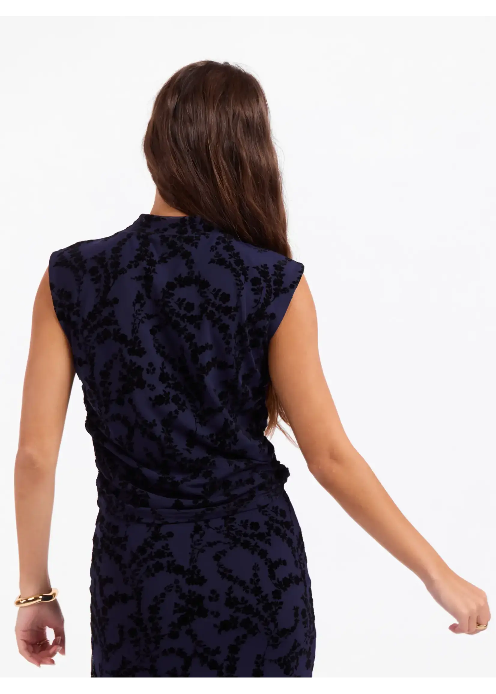 Sage The Label Begonia Mesh Top - LJ3201