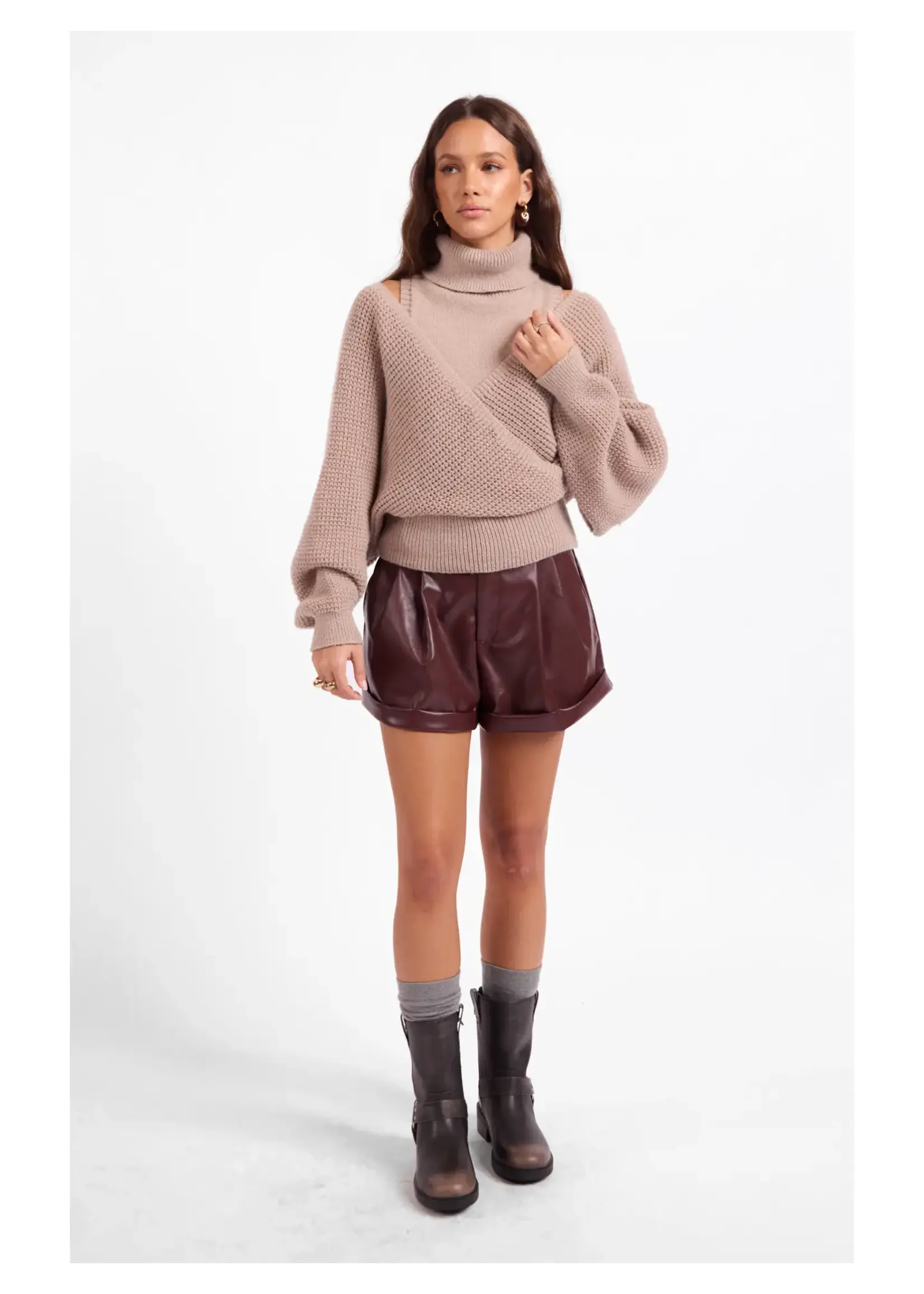 Sage The Label Teagan Two Piece Sweater - LJ3446