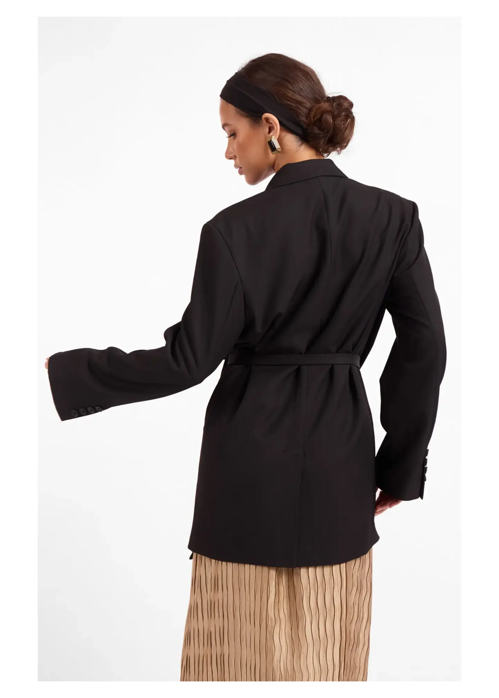 Sage The Label Georgina Waist Tie Blazer - LJ3585