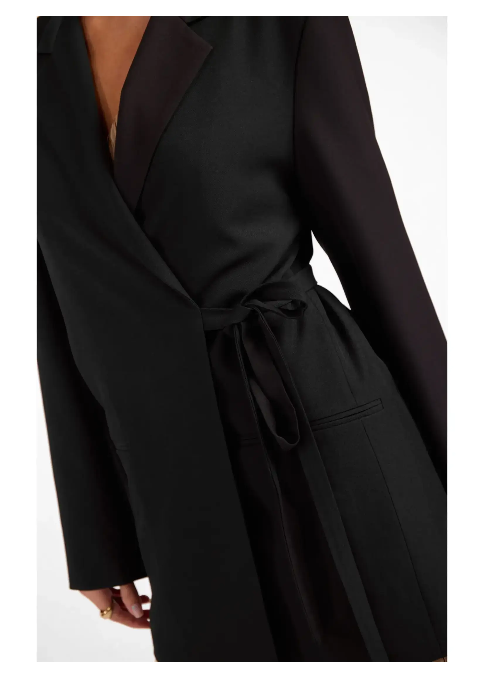 Sage The Label Georgina Waist Tie Blazer - LJ3585