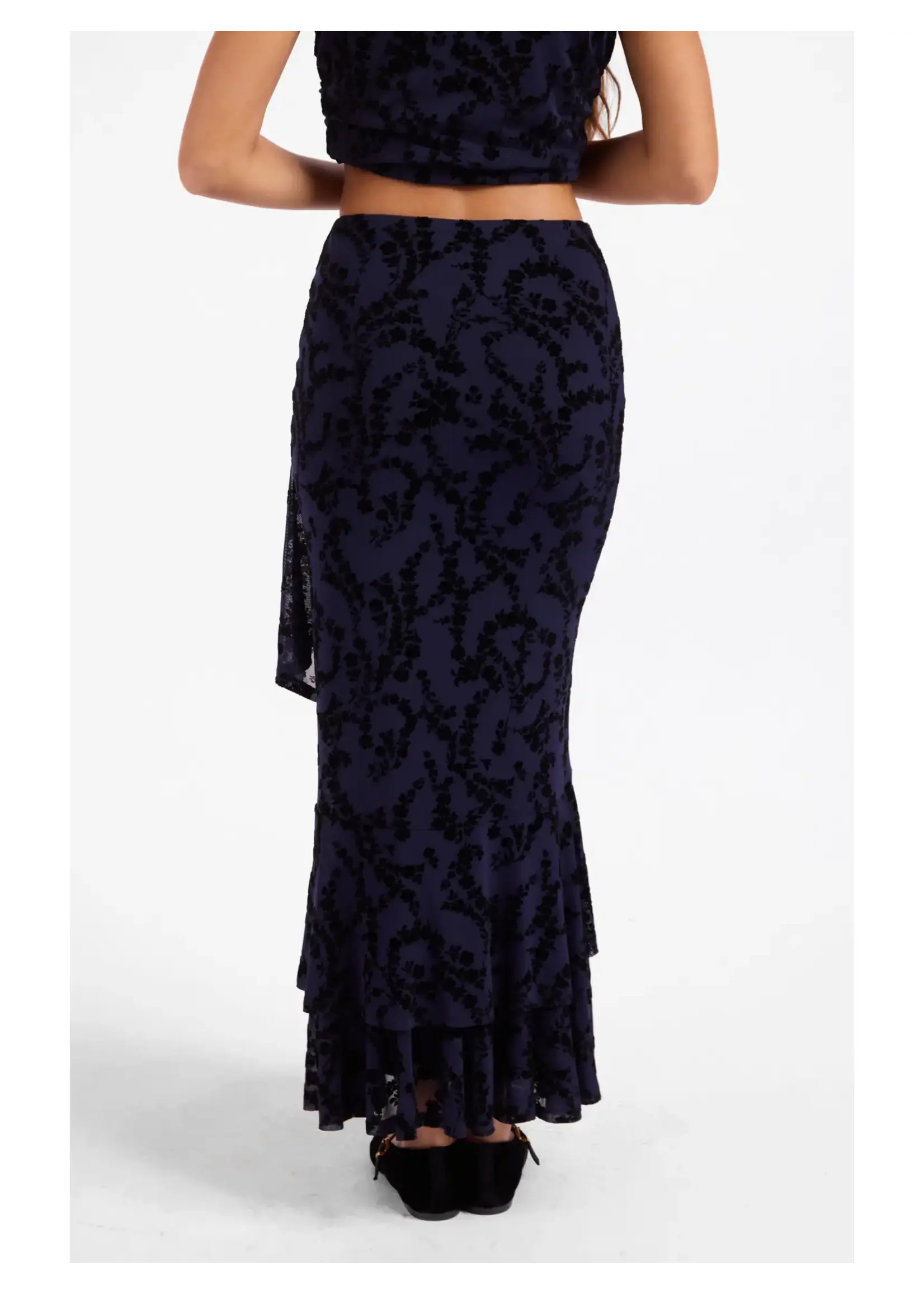 Sage The Label Begonia Mesh Skirt - LJ3641