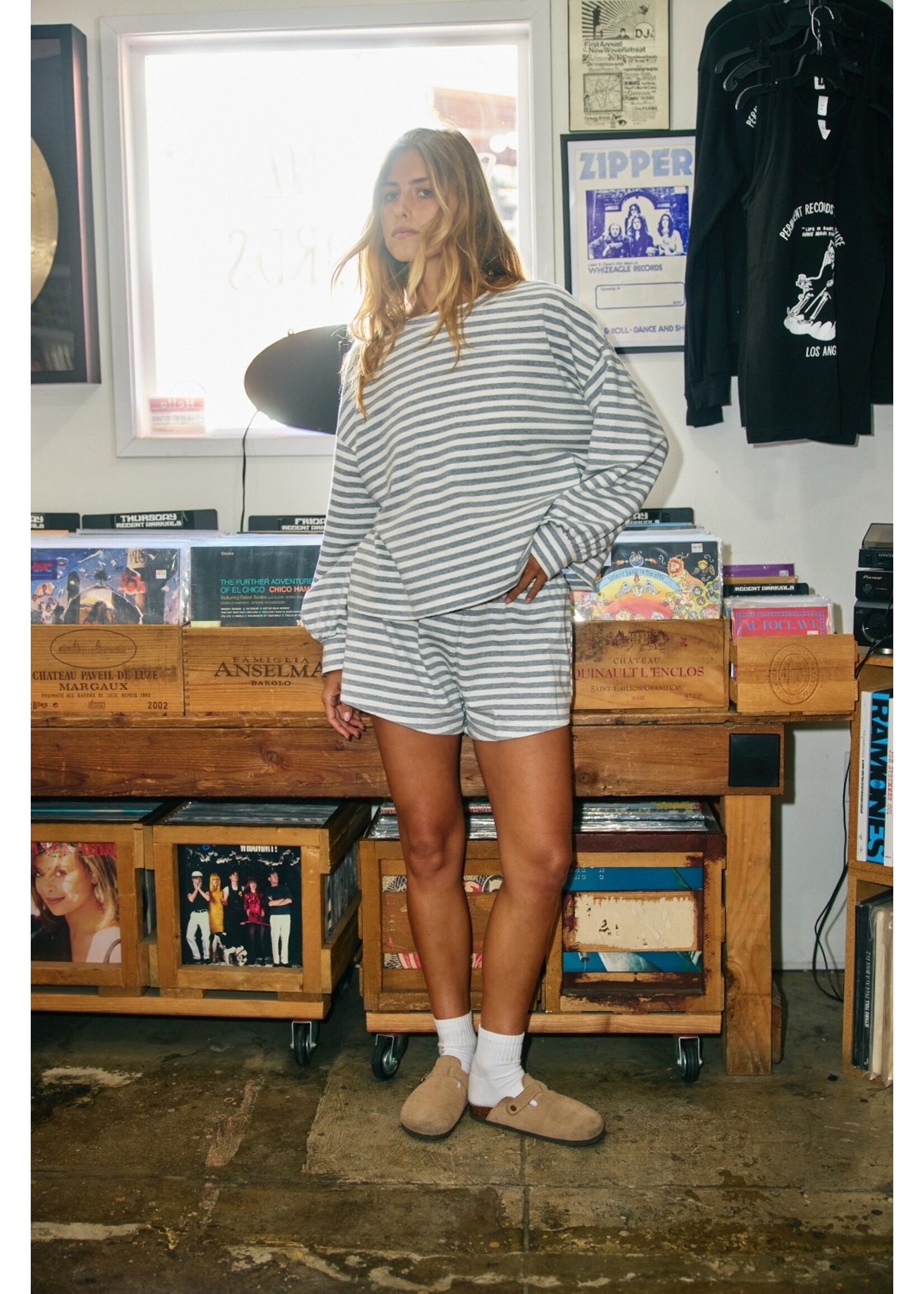 Bucketlist Oversized Crop Tshirt - IT2819