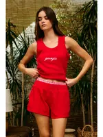 Bucketlist Georgia Ribbed Tank Top - IT2874-GA