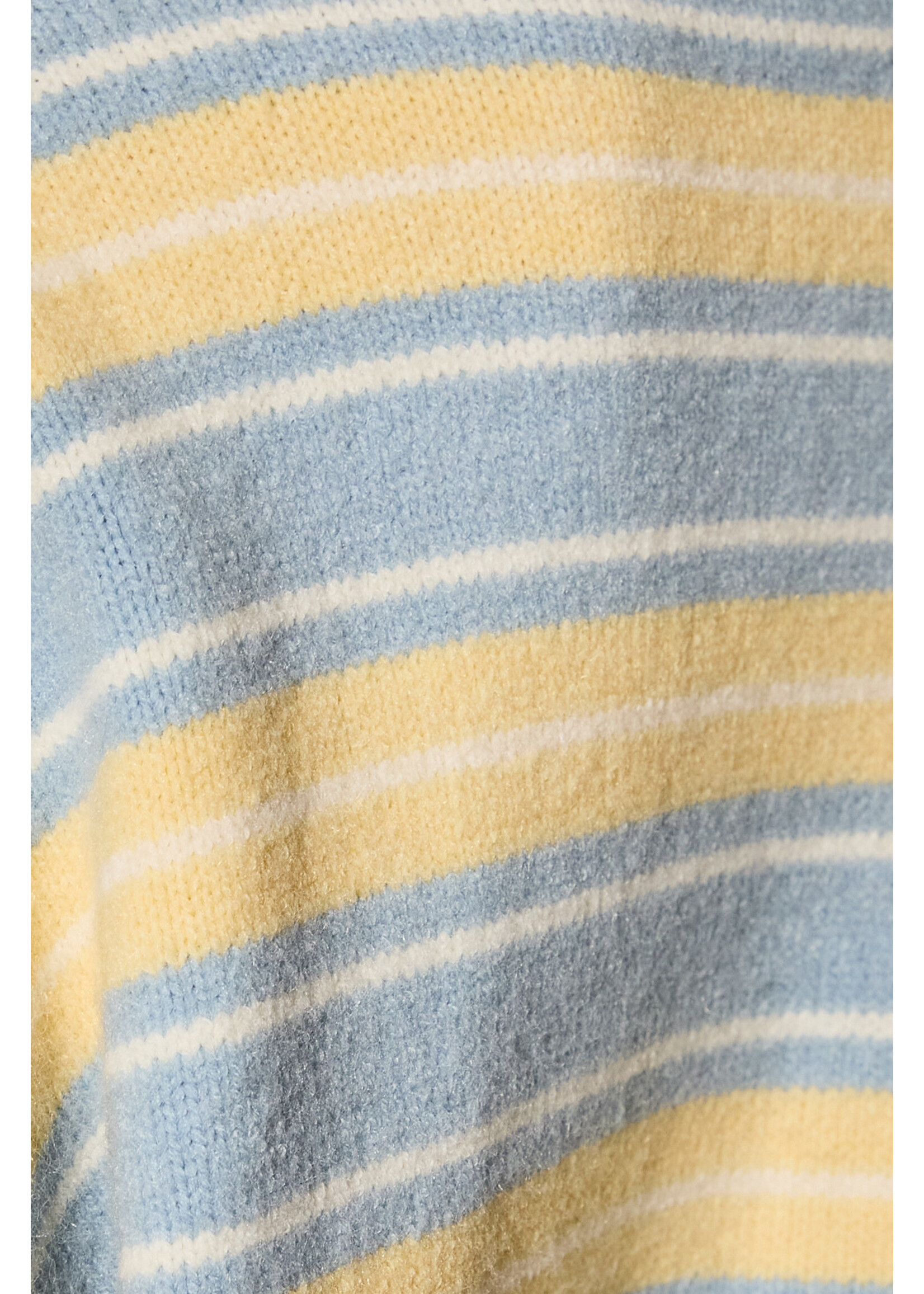Le Lis Striped Crew Neck Cardigan - IWJ6783-1