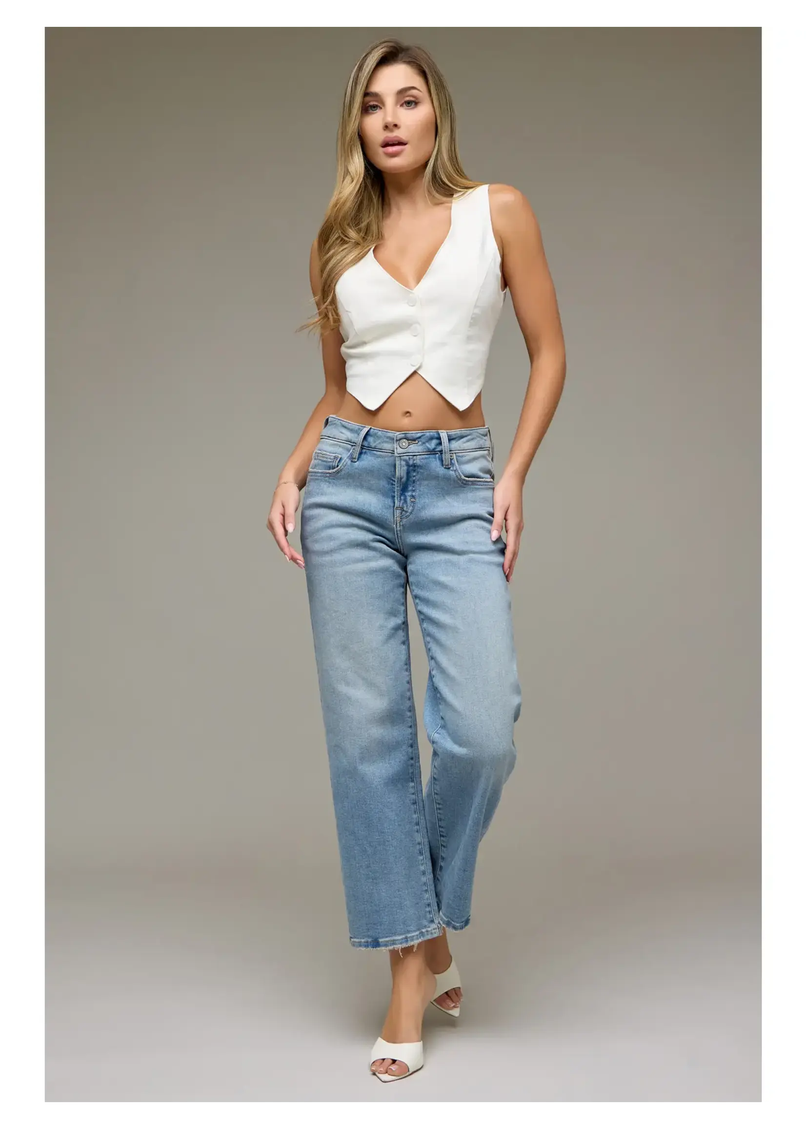 Hidden Ella Low Rise Cropped - HD1858WSC-M