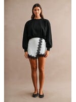 Luvee Lace Hem Wrap Skort - LP6136