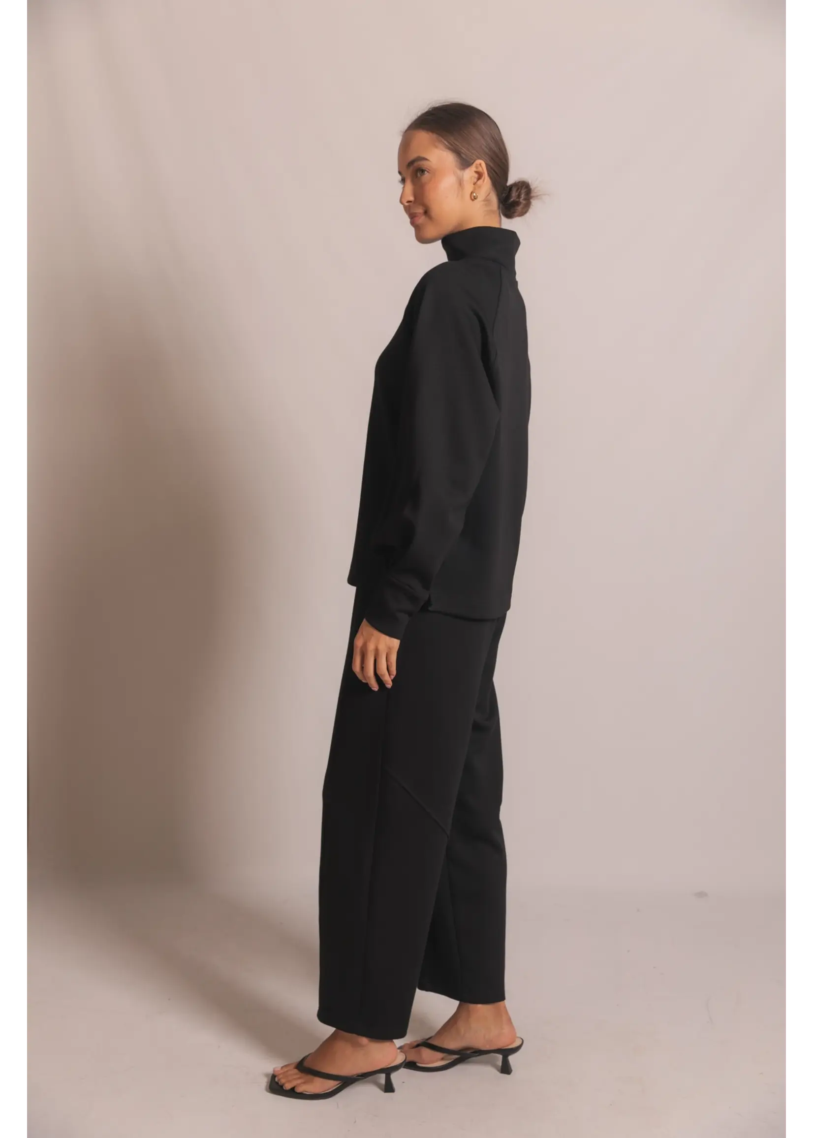 Before You Collection P.Cill Butter Modal Mockneck LS - PT11172