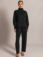 Before You Collection P.Cill Butter Modal Mockneck LS - PT11172
