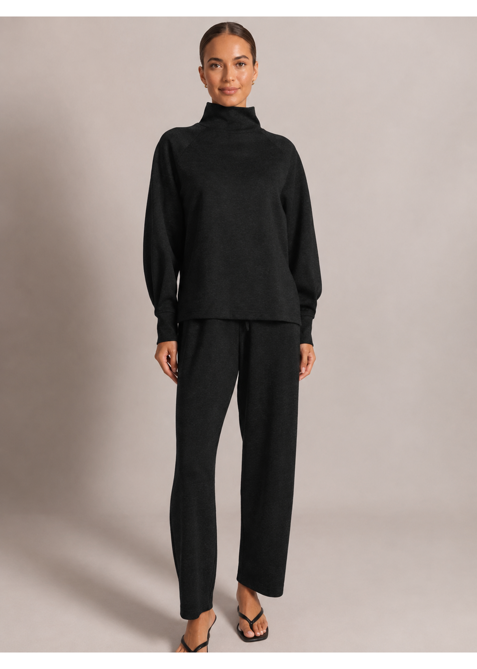 Before You Collection P.Cill Butter Modal Mockneck LS - PT11172