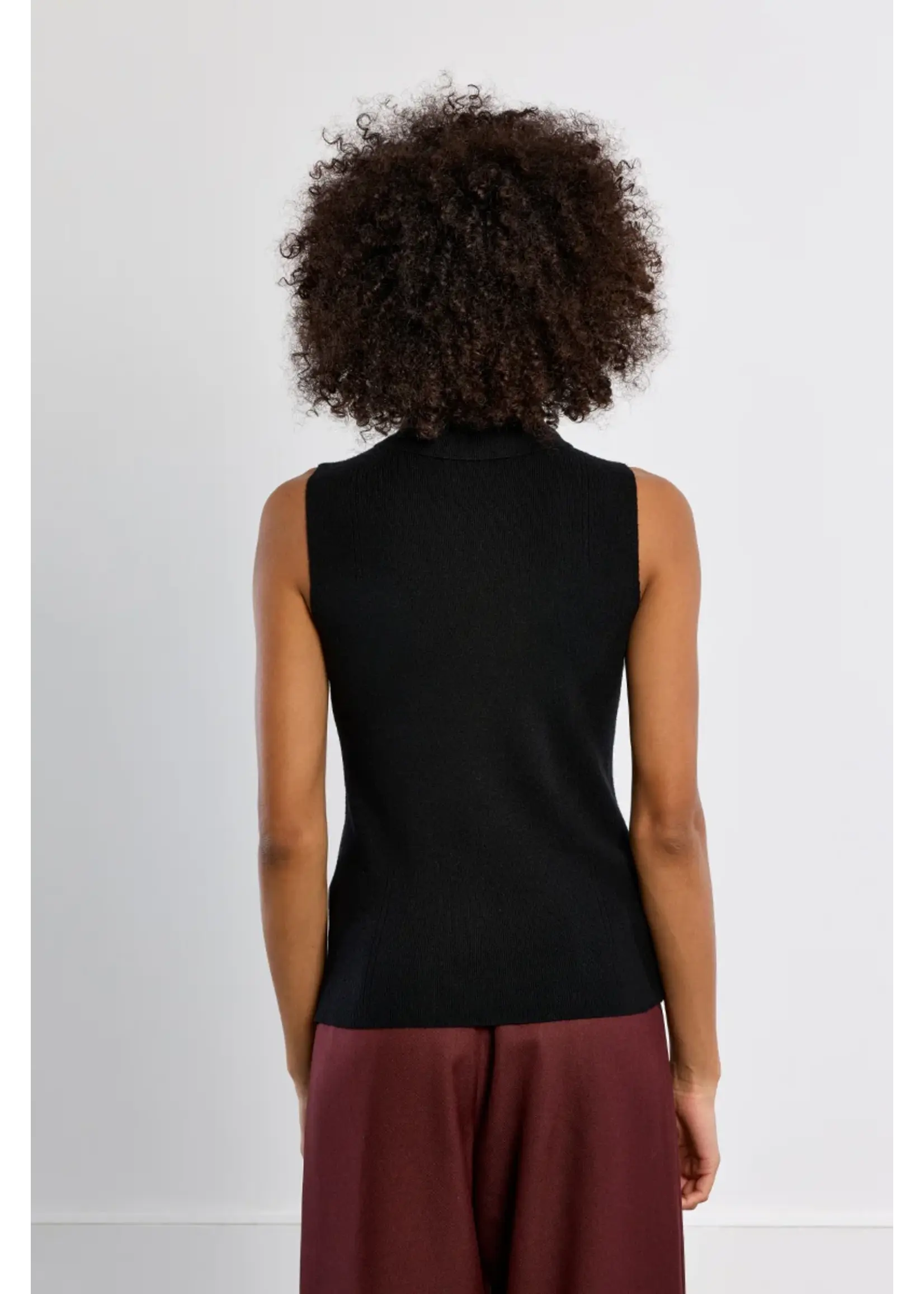 Molly Bracken Knitted Sleeveless Sweater - EL926EN
