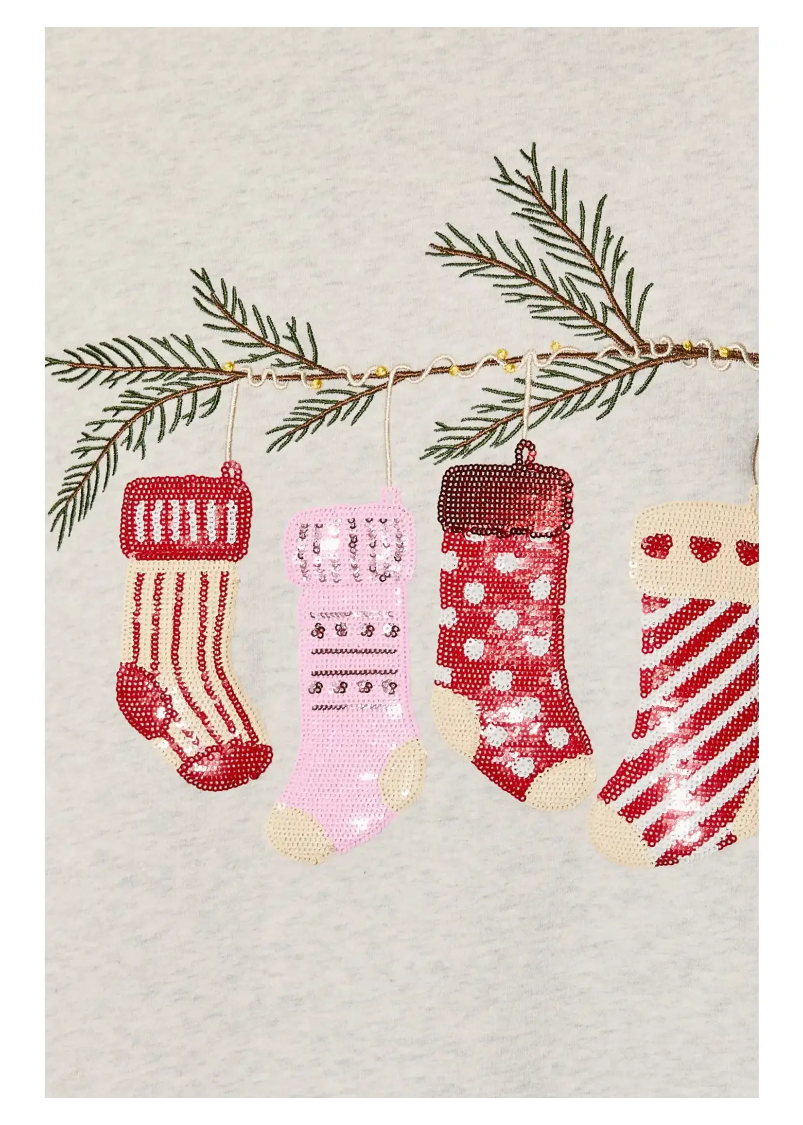 LeLis Christmas Stocking Sweatshirt - PT7286-9