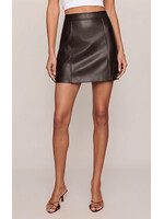 Z Supply Roux Leather Mini Skirt - ZK263359