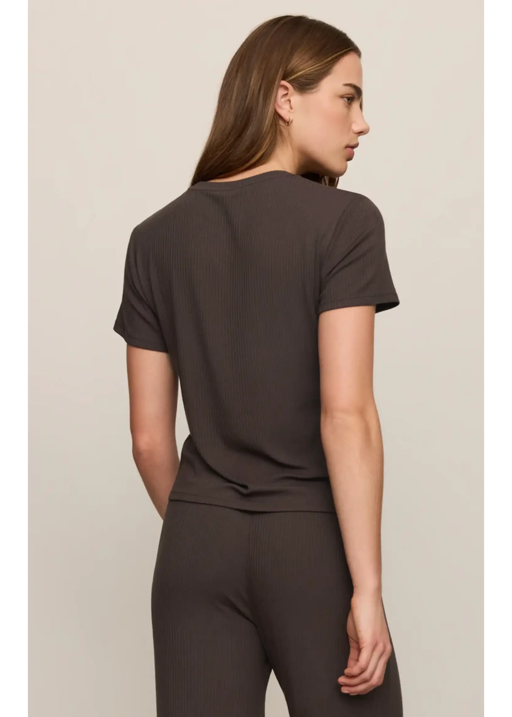 Z Supply Just Right Rib Tee - ZLT264176