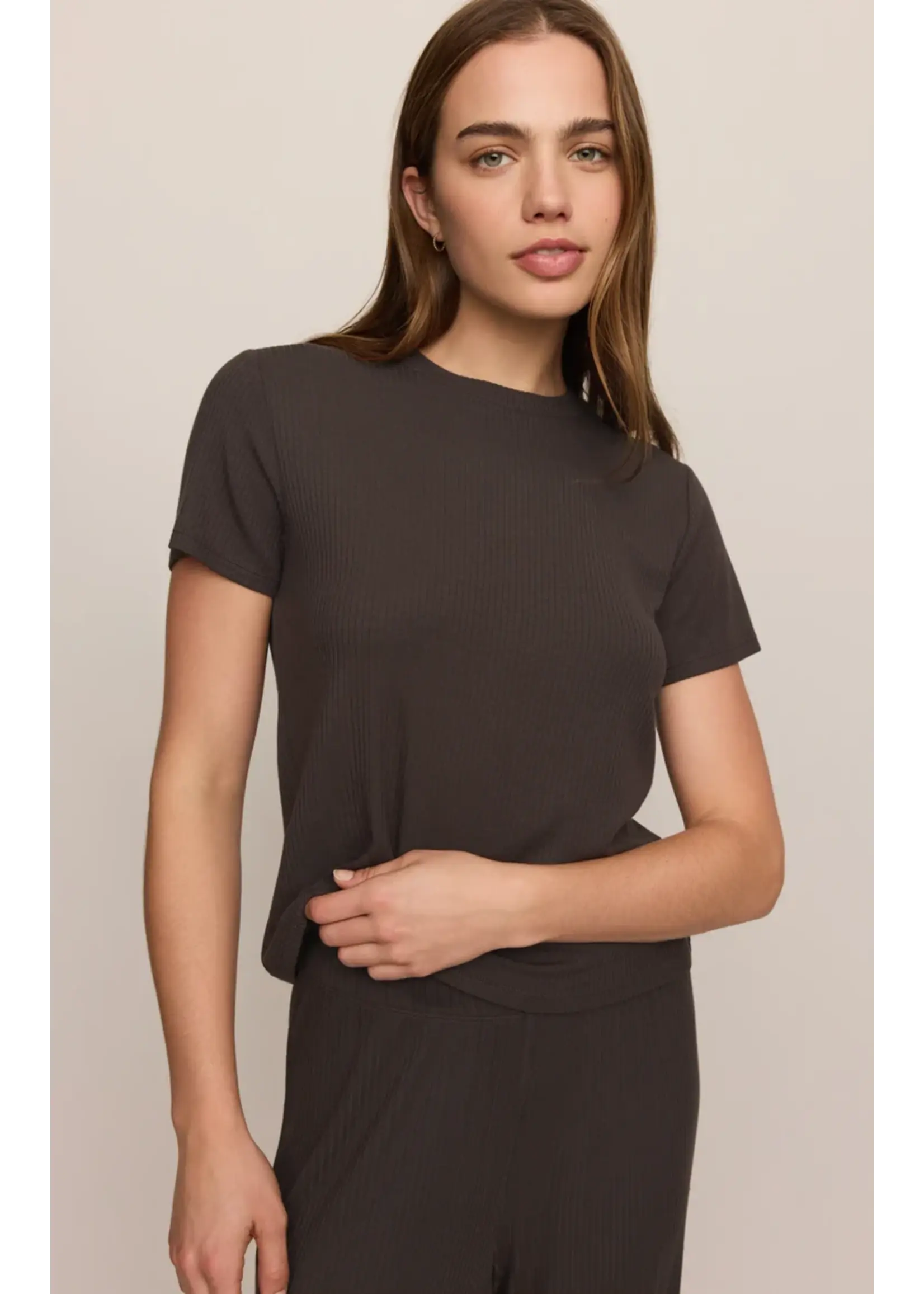 Z Supply Just Right Rib Tee - ZLT264176