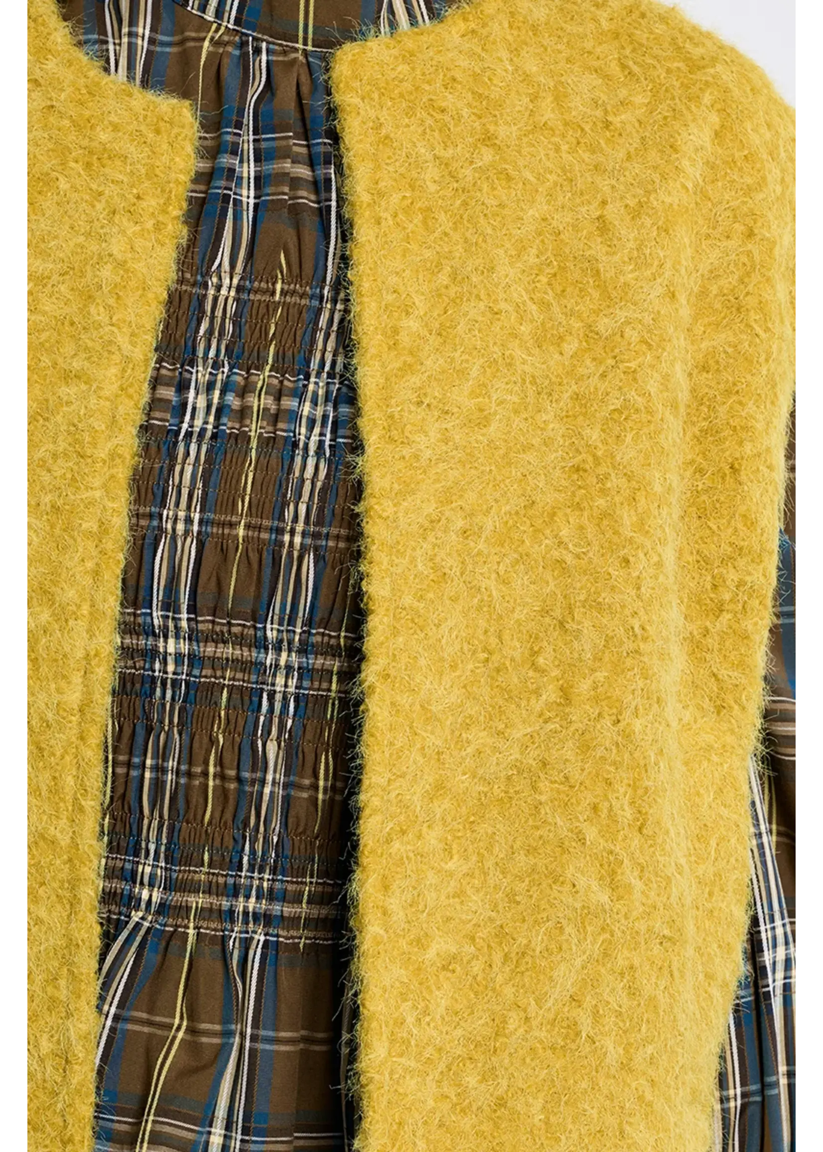 Molly Bracken Oversized Terry Knit Vest - TL437AEH