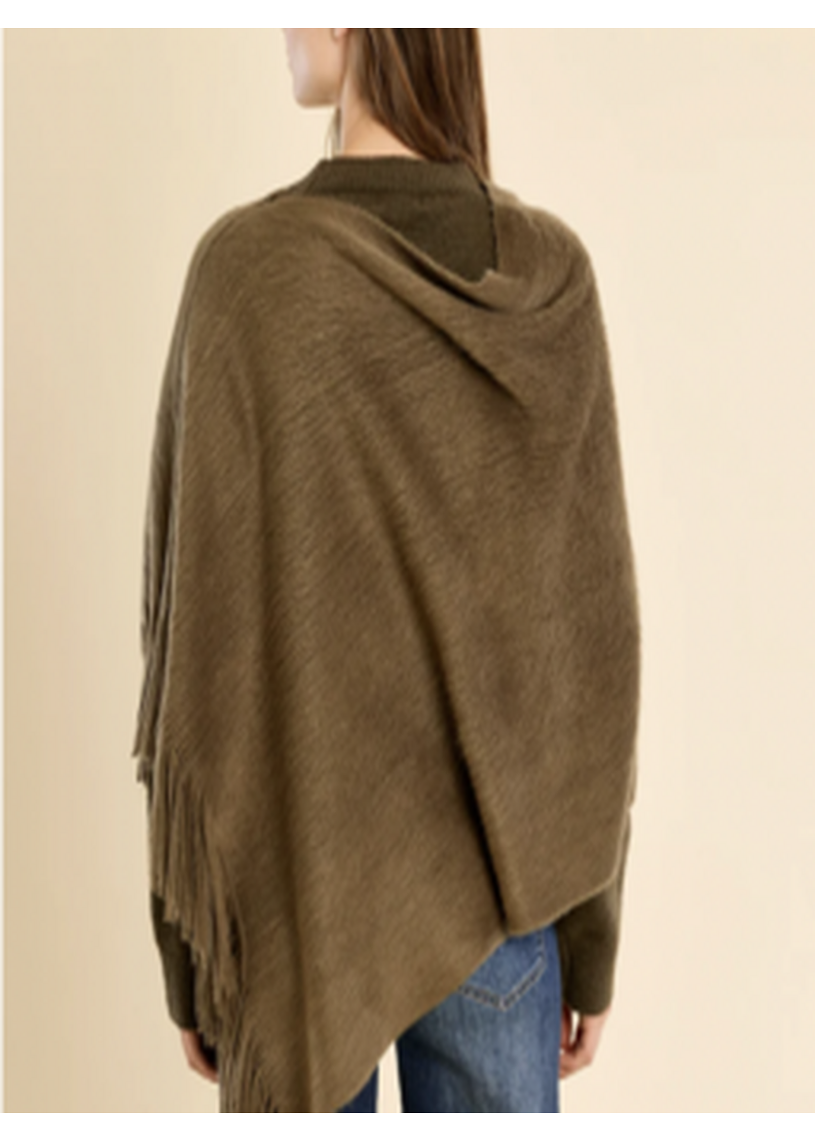 Molly Bracken Ladies Knitted Poncho - B187EH
