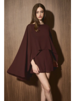 Le Lis Cape Chiffon Romper - PM7593