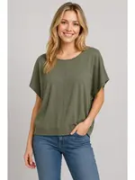 Dreamers Short Sleeved Sweater - TA0836-R
