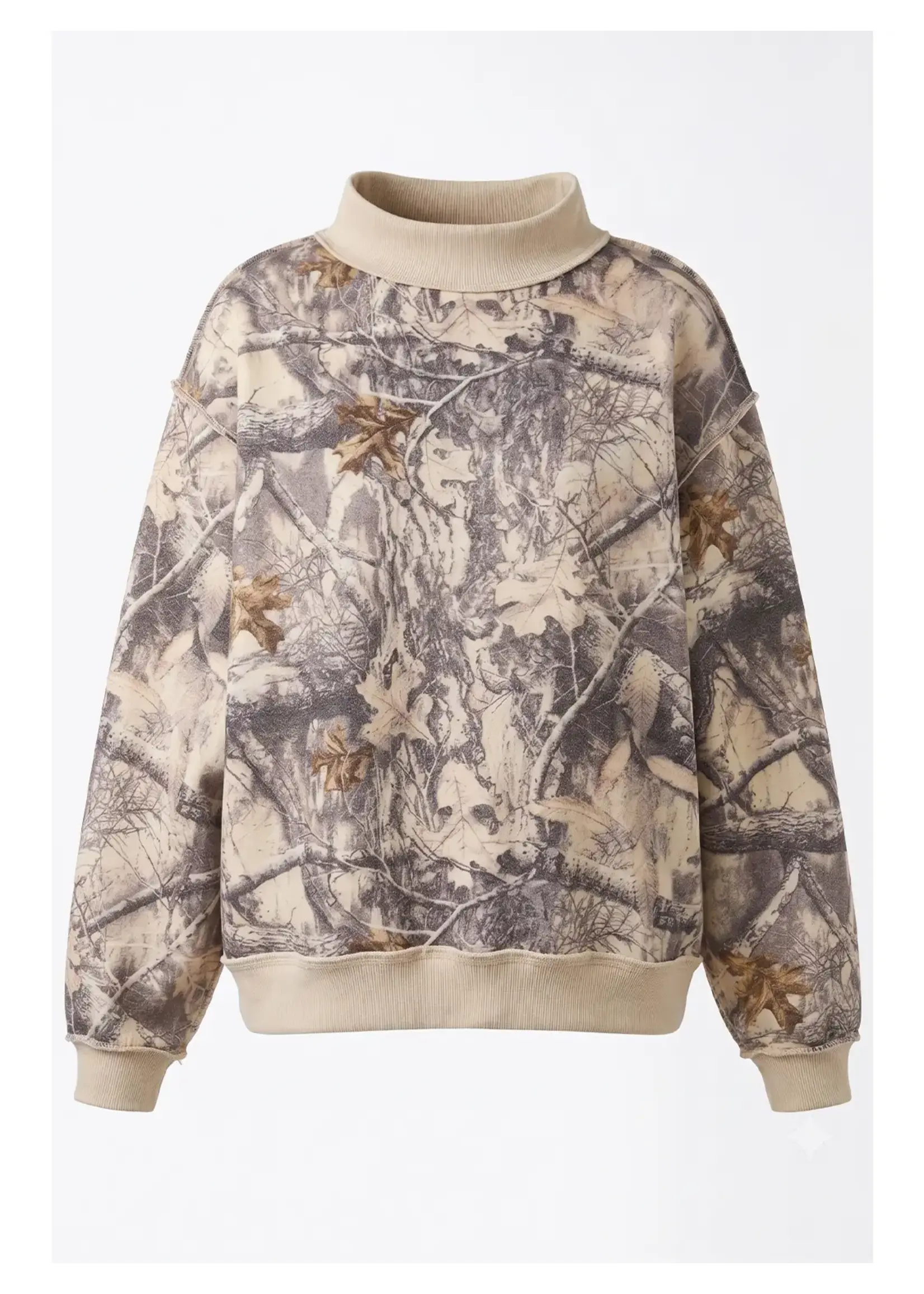 Bucketlist Camouflage Mockneck - IT2594-CAMO