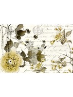 Roycycled Treasures Sepia Blossom Decoupage Paper