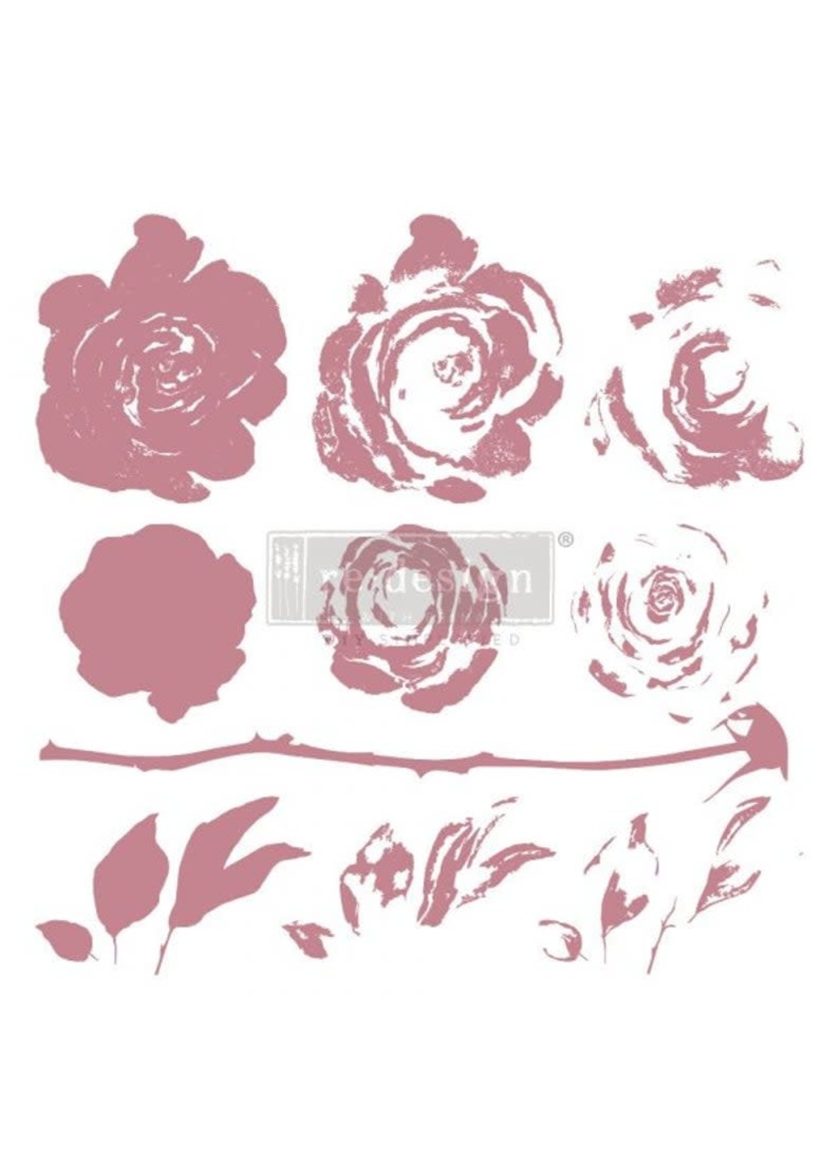 Re-Design with Prima® Mystic Rose Re·Design with Prima® Clear Cling Stamps