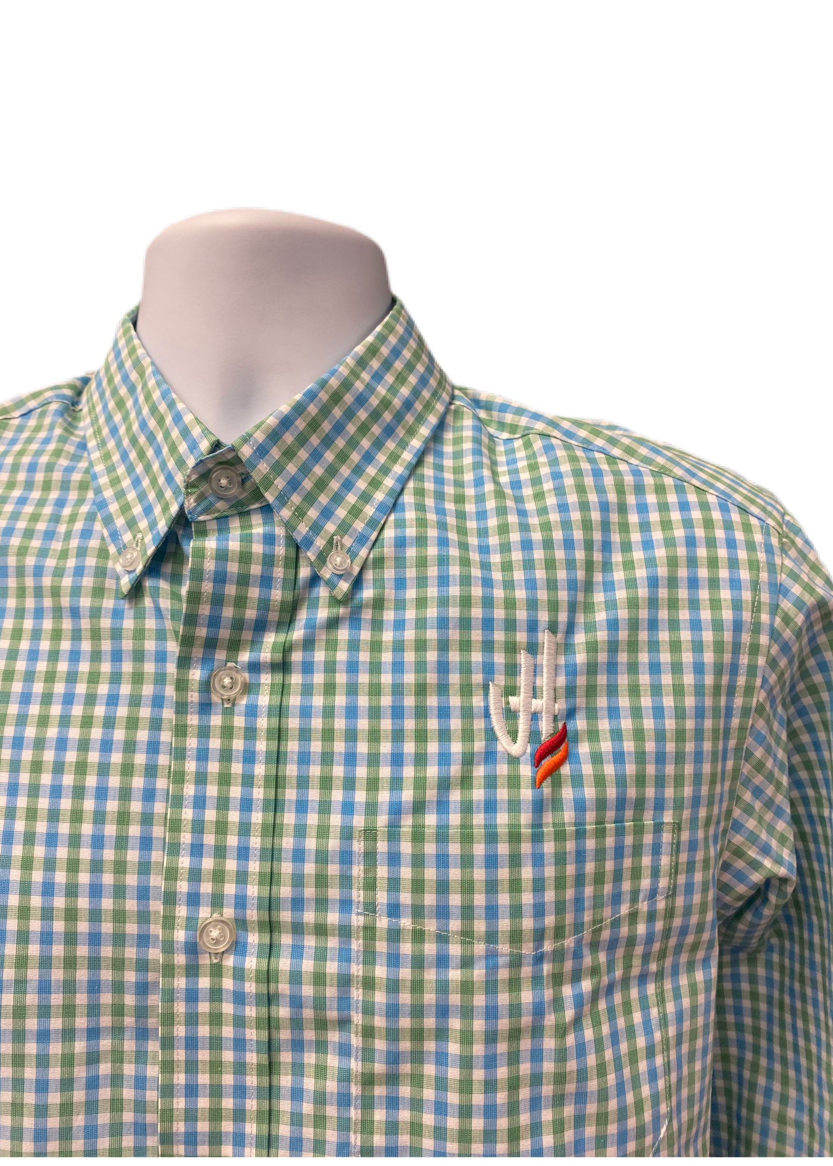 PA Gingham Easy Care Shirt