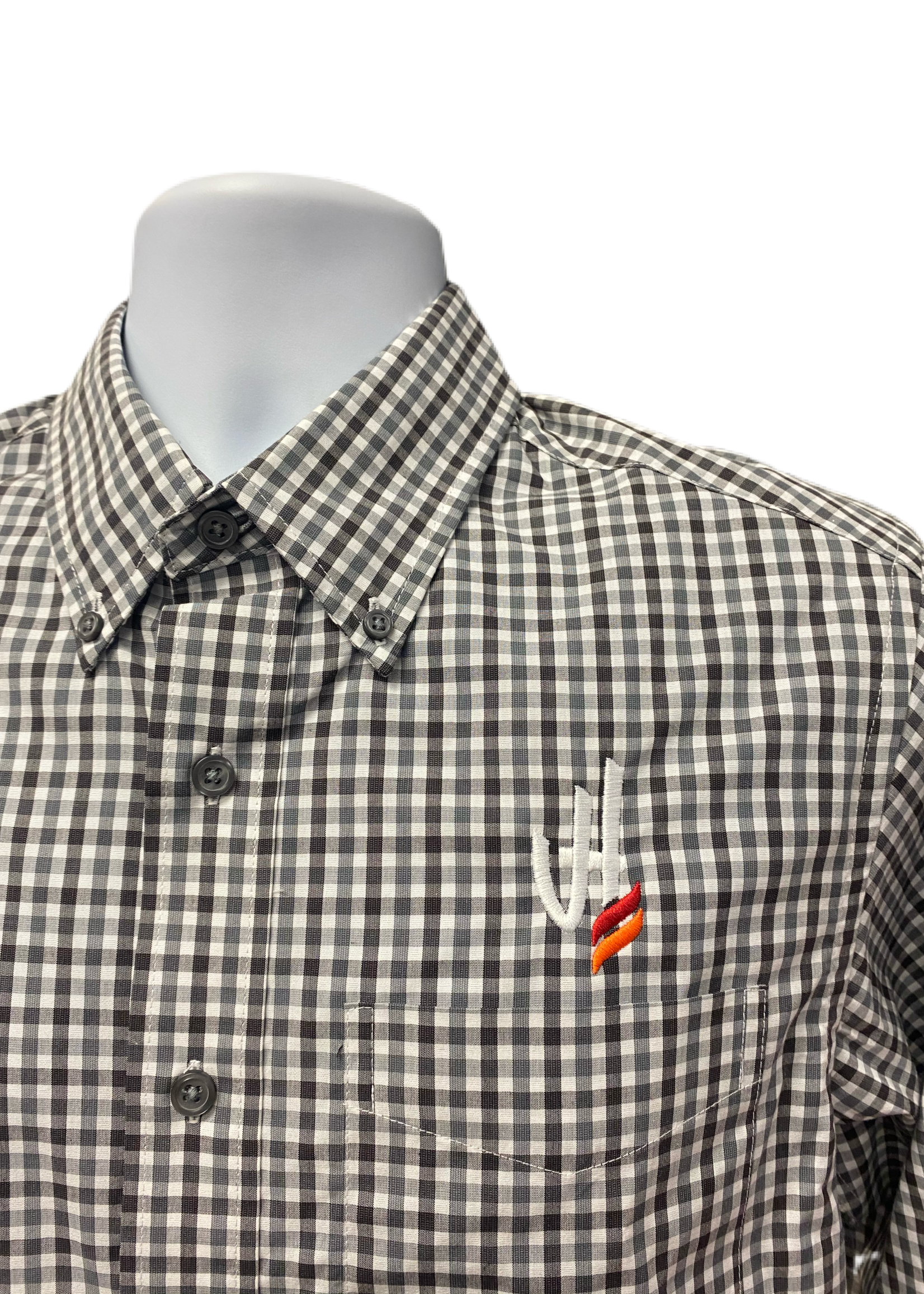 PA Gingham Easy Care Shirt