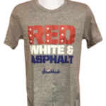 Red White and Asphalt Shirt