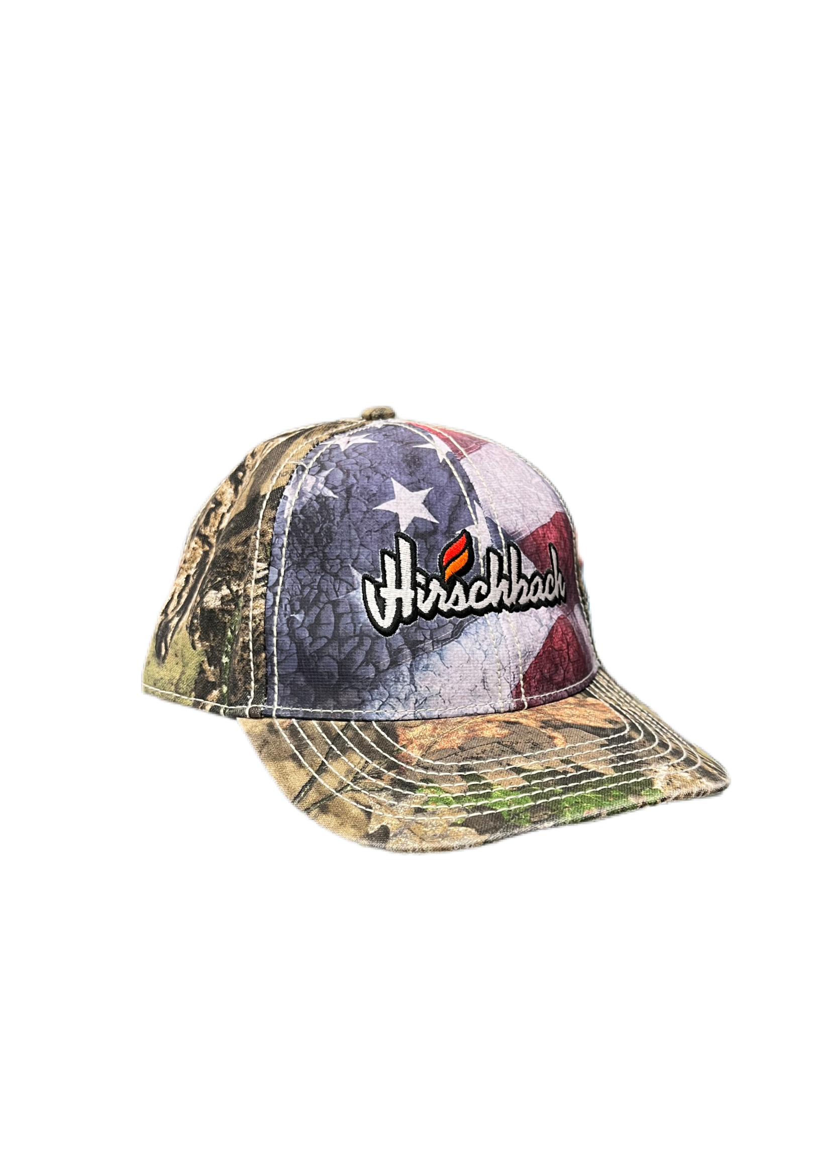 Outdoor Cap -Camo with Flag