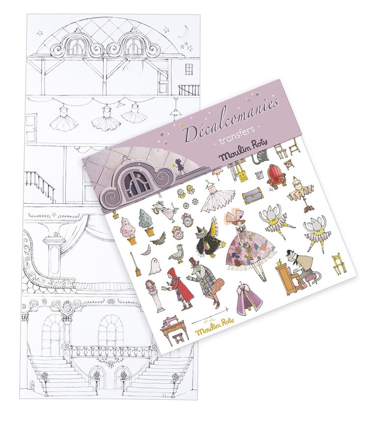 Moulin Roty Décalcomanie Il était une fois Moulin Roty