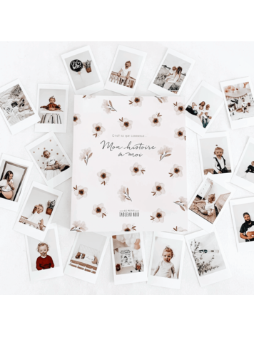 Le Petit Tableau Noir LIVRE DE BÉBÉ FLEURS LE PETIT TABLEAU NOIR