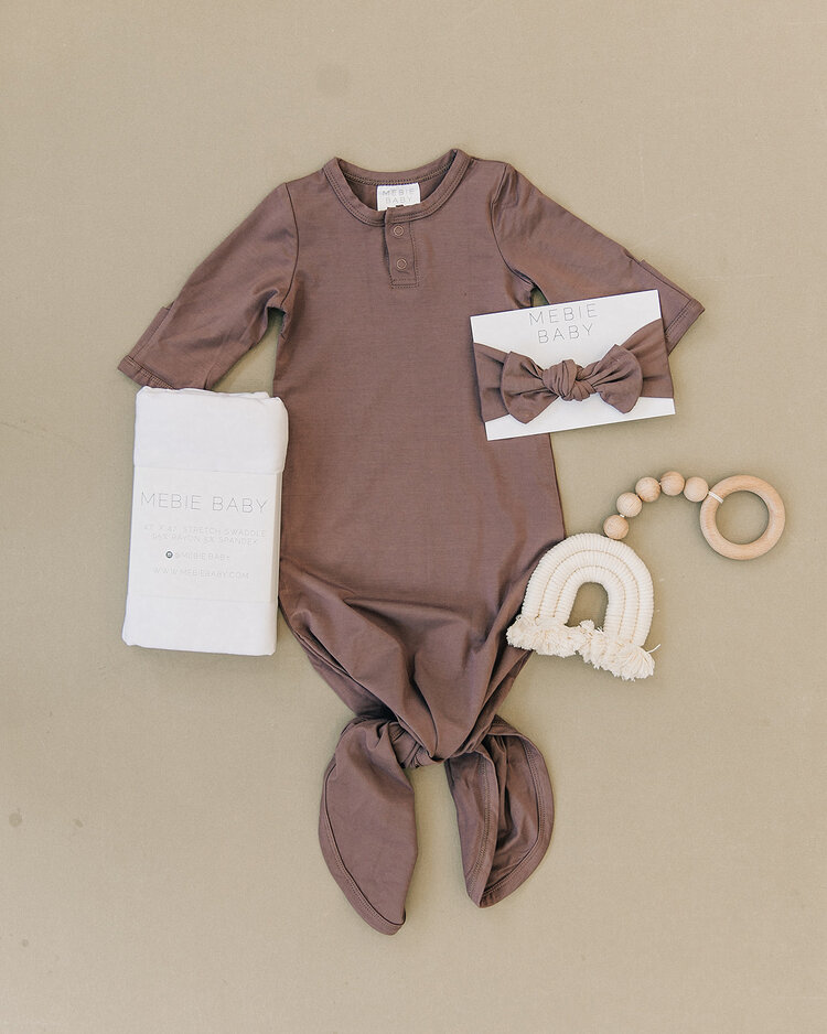 Mebie Baby Robe de nuit nouée Fille Mebie Baby